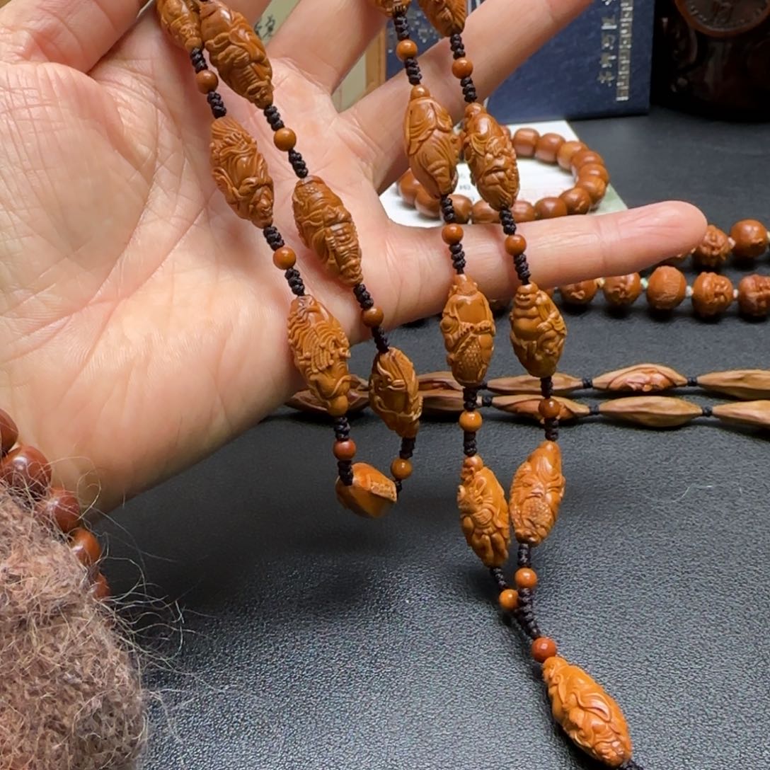 橄榄核手串/手链快**华十八罗汉1.1