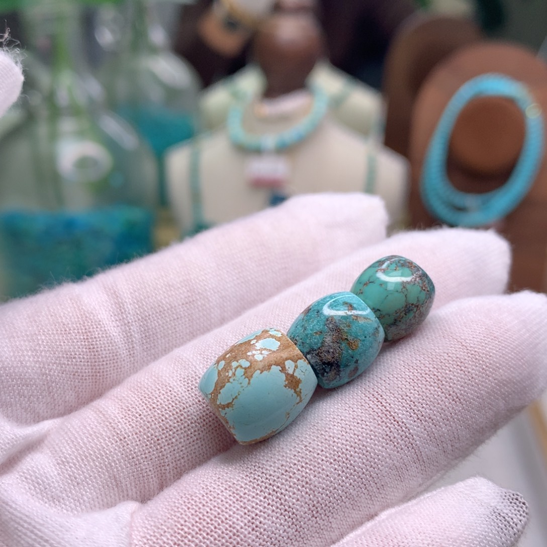 绿松石未镶嵌配饰