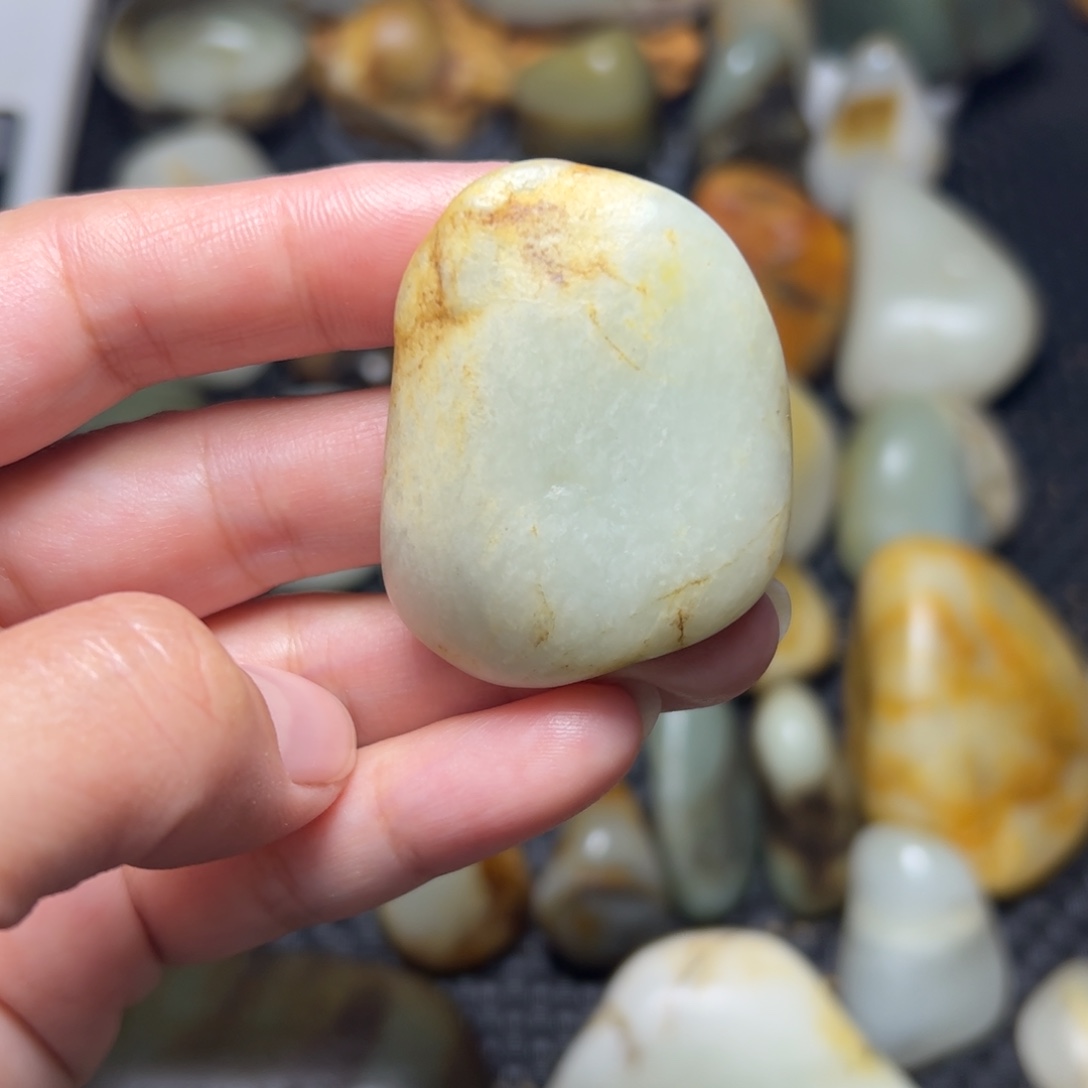 和田玉未镶嵌挂件19