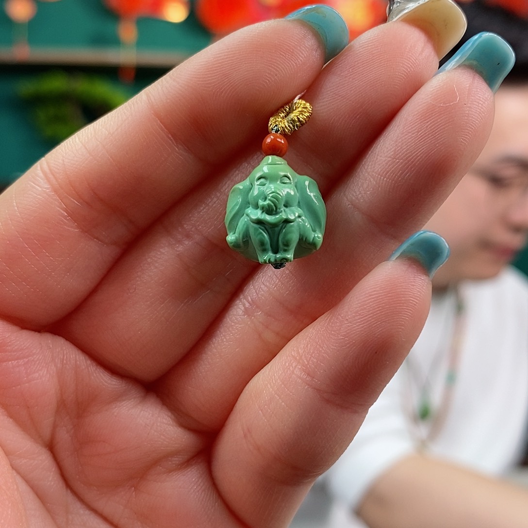 绿松石珠宝奇石未镶嵌