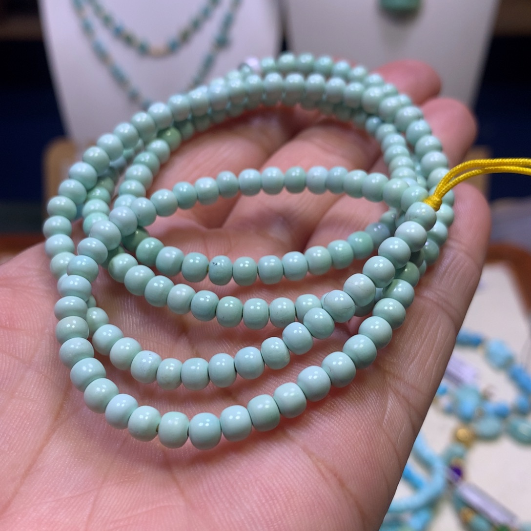 绿松石未镶嵌多圈