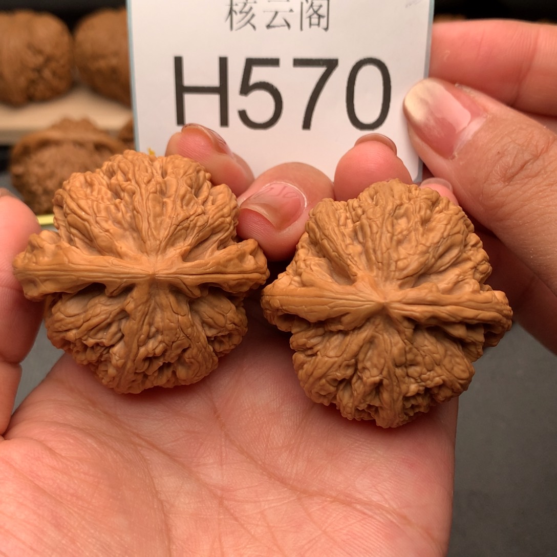 文玩核桃把件44大粗筋