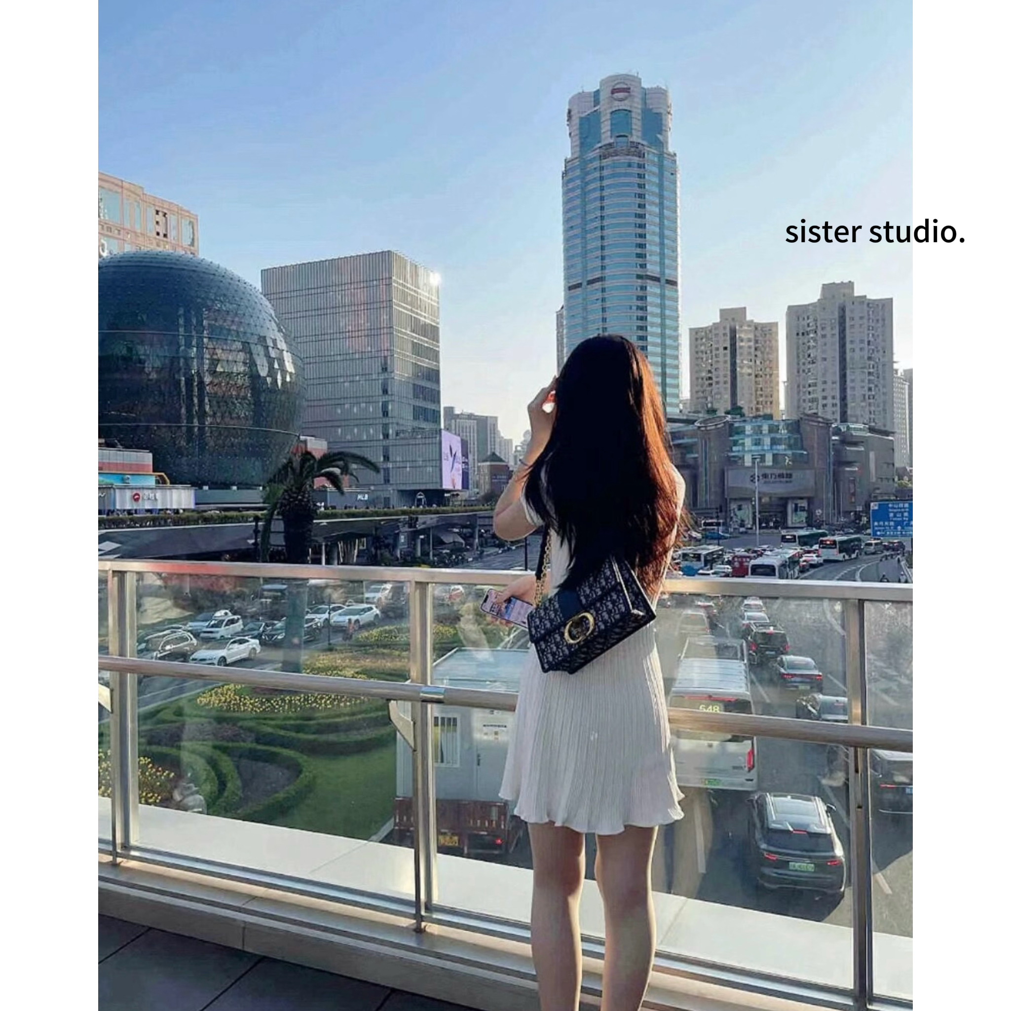 QIQI【蒙田单肩包】经典老钱风腋下包（无公仔挂件） 