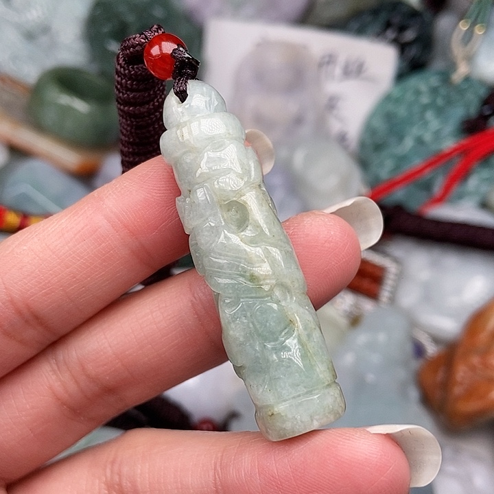 颈饰未镶嵌翡翠翡翠