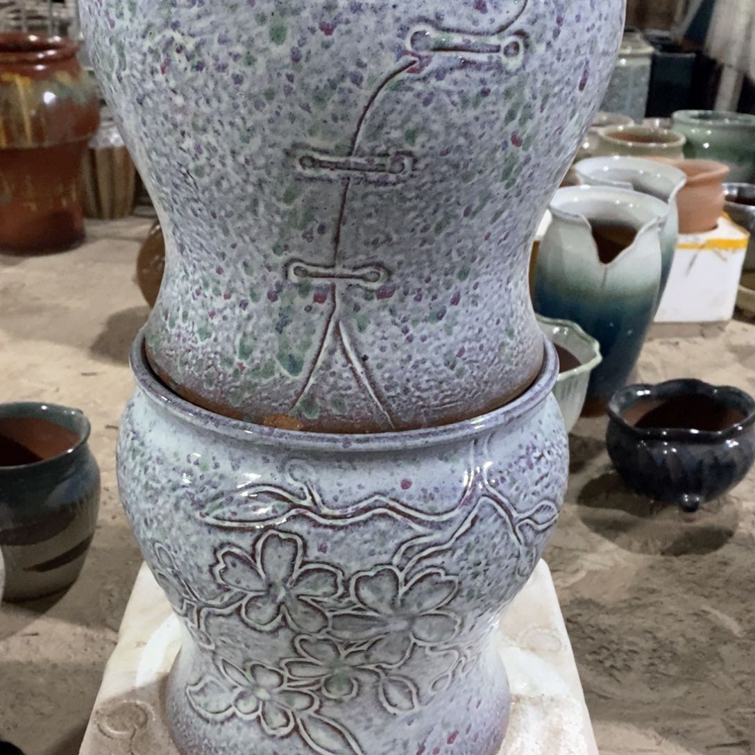 红陶瑕疵20-22两个