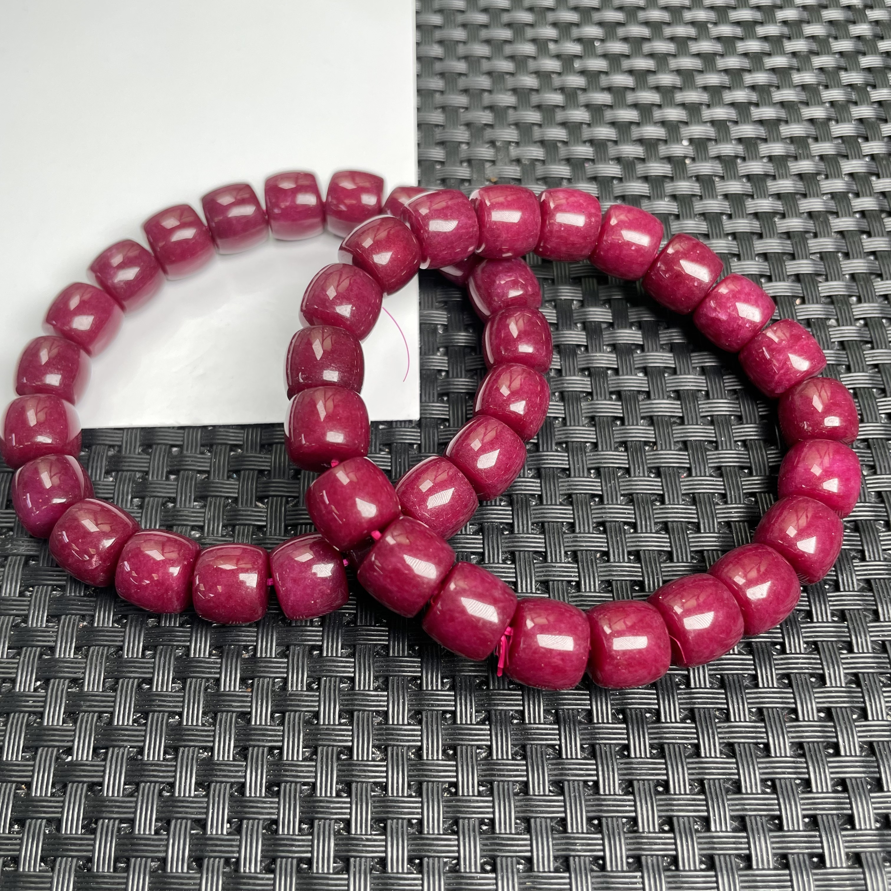 【大北】深红10m直切/QW582-精致女士手串多样性发一