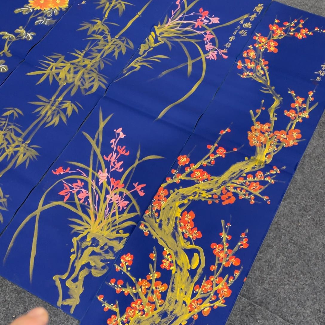 国画处理作品看好再拍哦