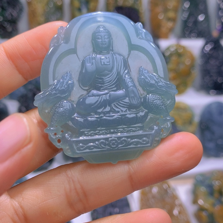吊坠(不含链)未镶嵌翡翠