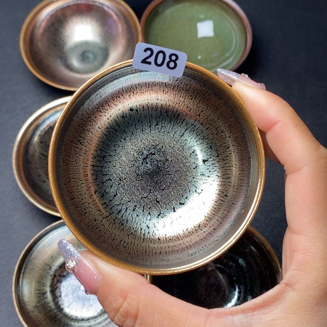 茶盏建窑建盏主人杯208