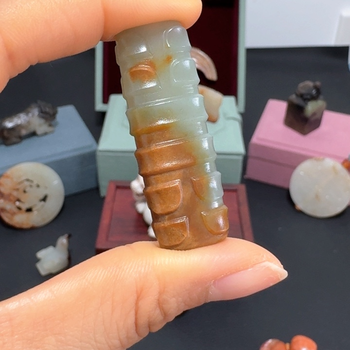 和田玉颈饰未镶嵌洪*一