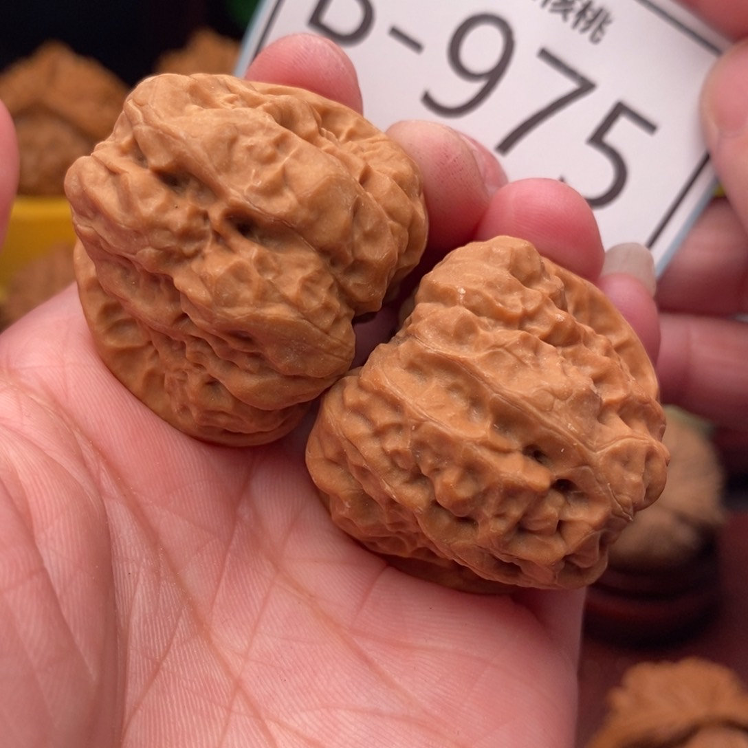 文玩核桃把件开背蛙36