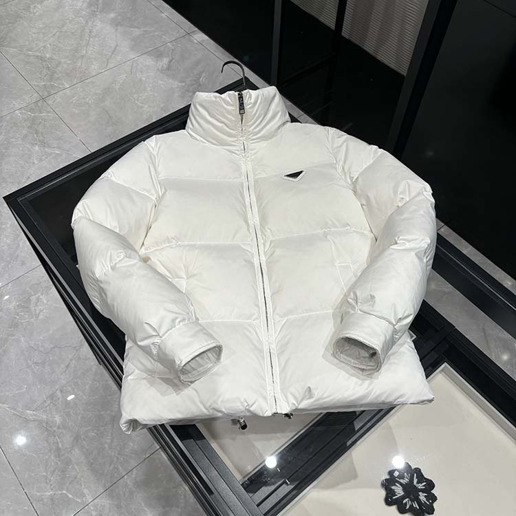 25年秋冬新款 时尚内外撞色休闲口袋百搭面包款羽绒服-8801