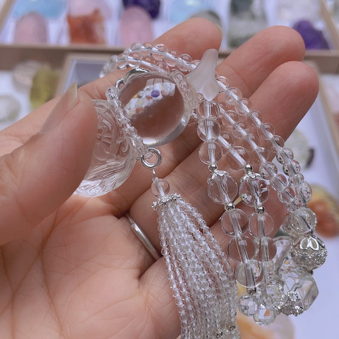 未镶嵌吊坠(不含链)水晶玉*