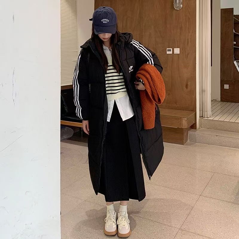 （现）23888韩风女长款棉服DD