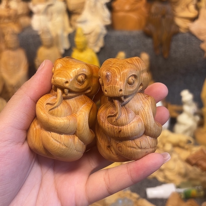 柏木（崖柏）崖柏瑕疵福蛇