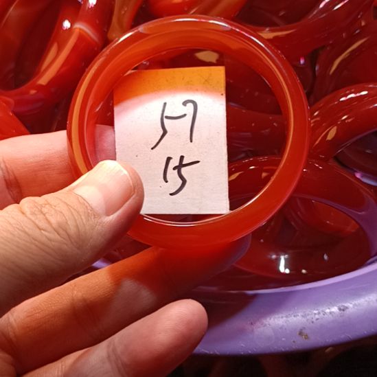 玛瑙/玉髓未镶嵌手镯