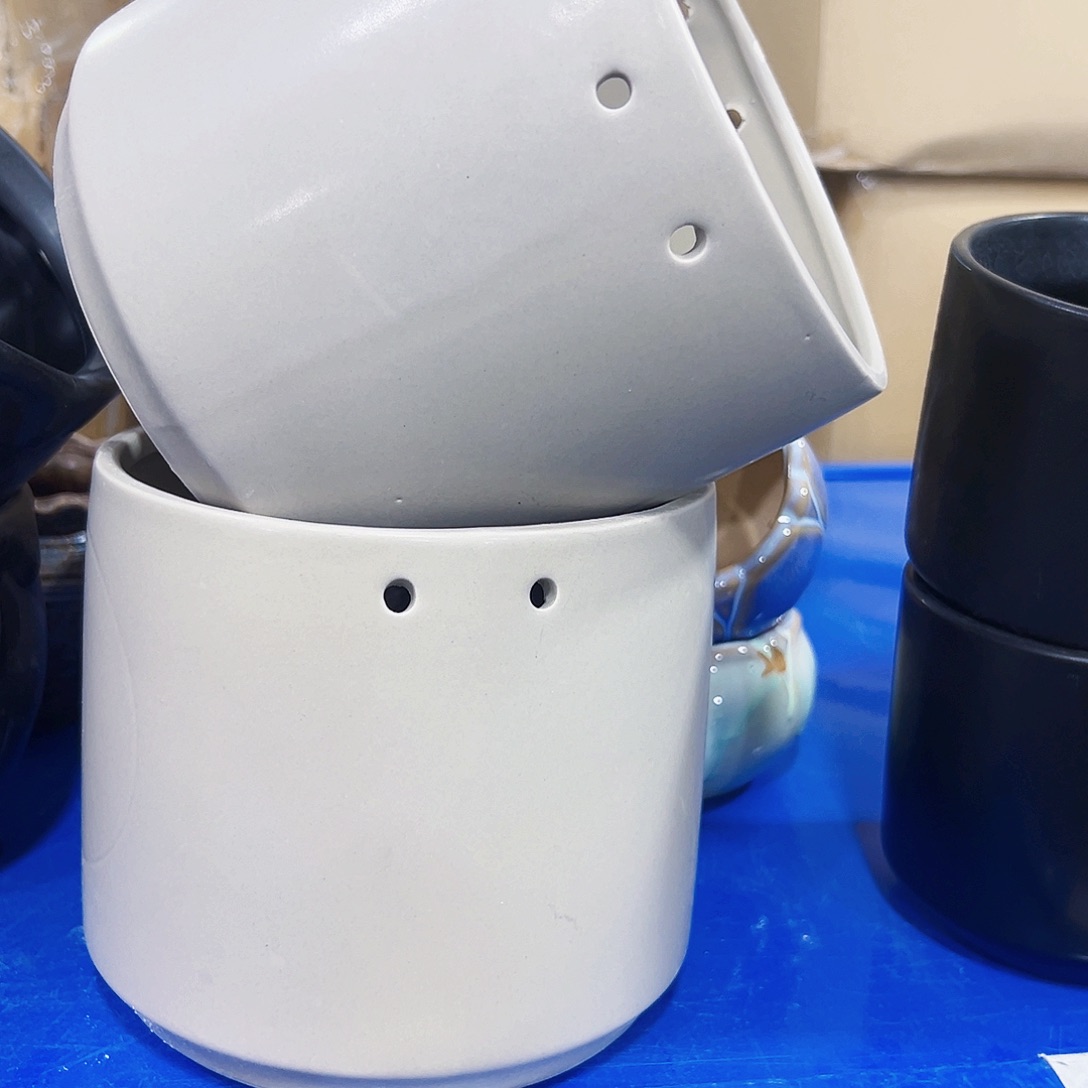 外贸尾单陶瓷花盆凑单10米包邮