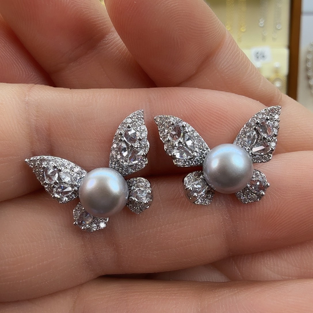 耳饰淡水珍珠未镶嵌