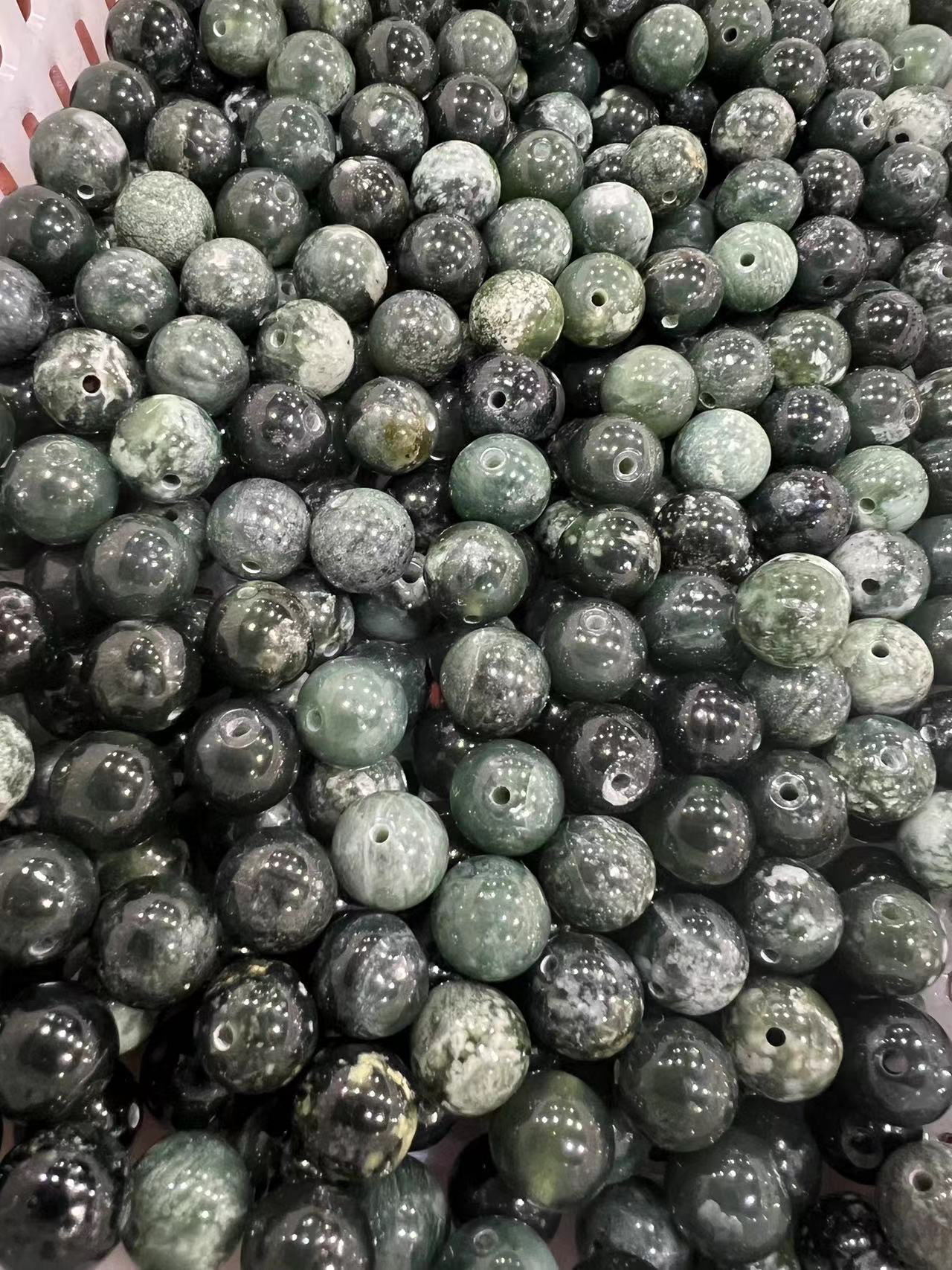 岫玉珠子直播间挑选随机发货