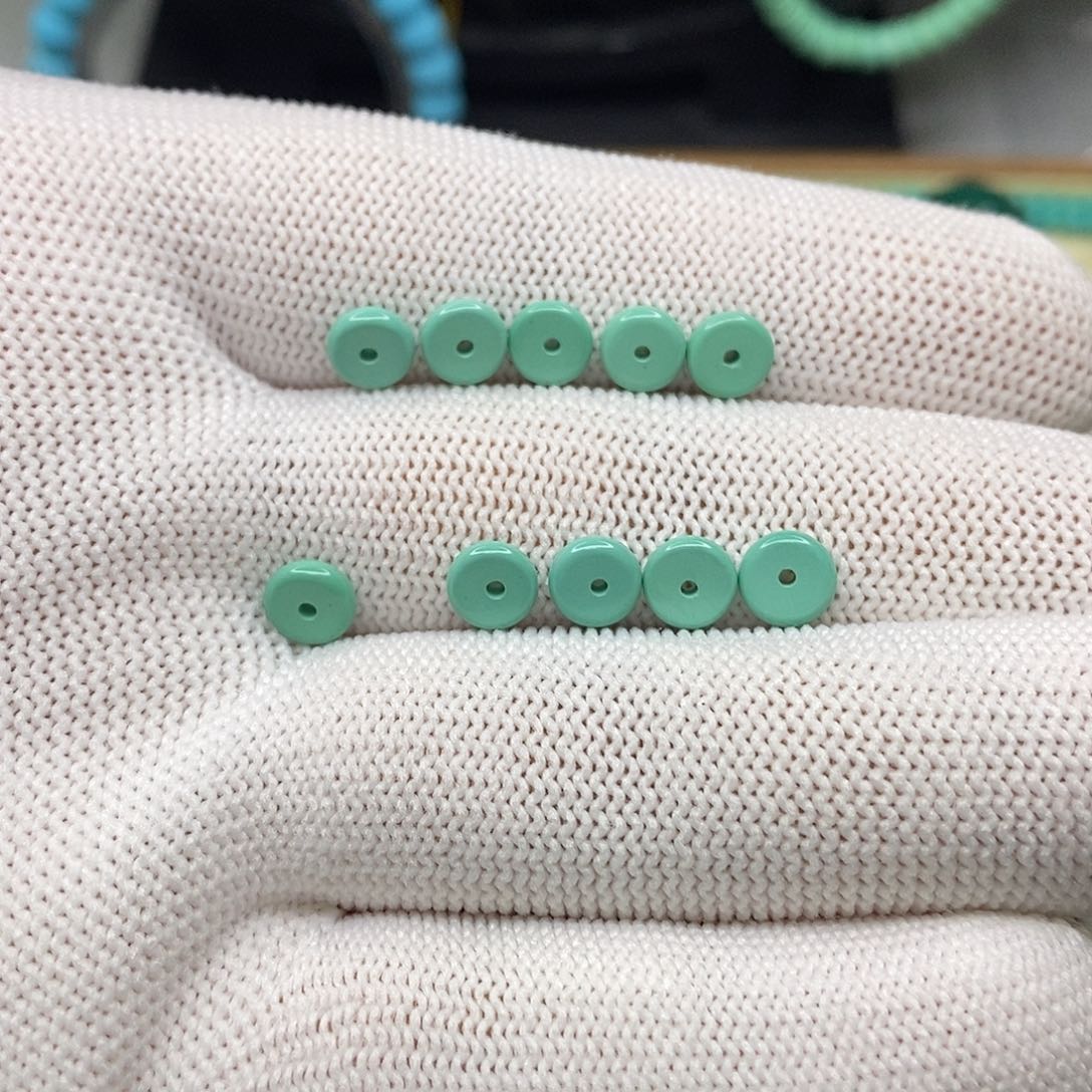 逸***语原生态绿色隔片卡6mm