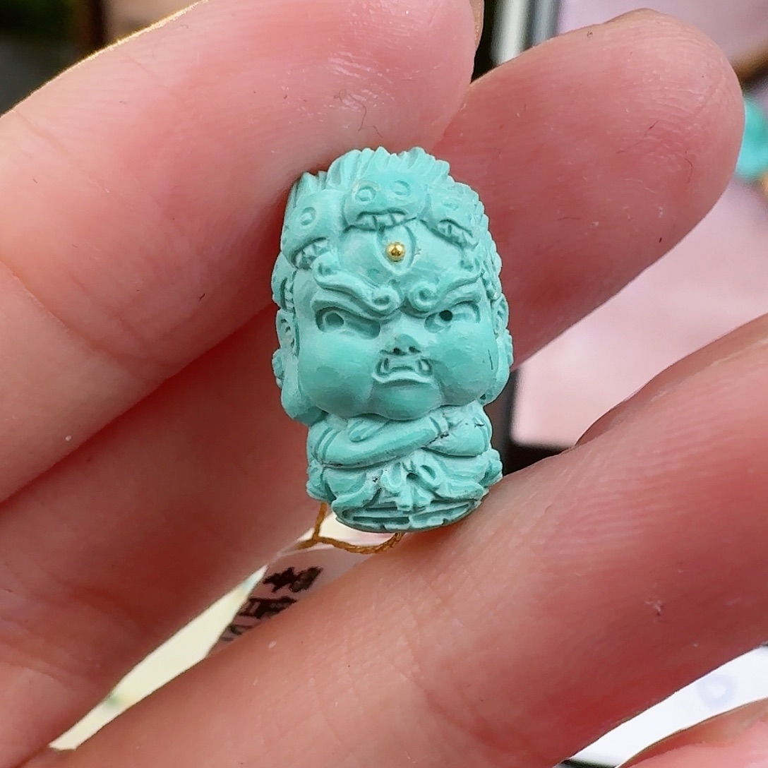 绿松石珠宝奇石未镶嵌