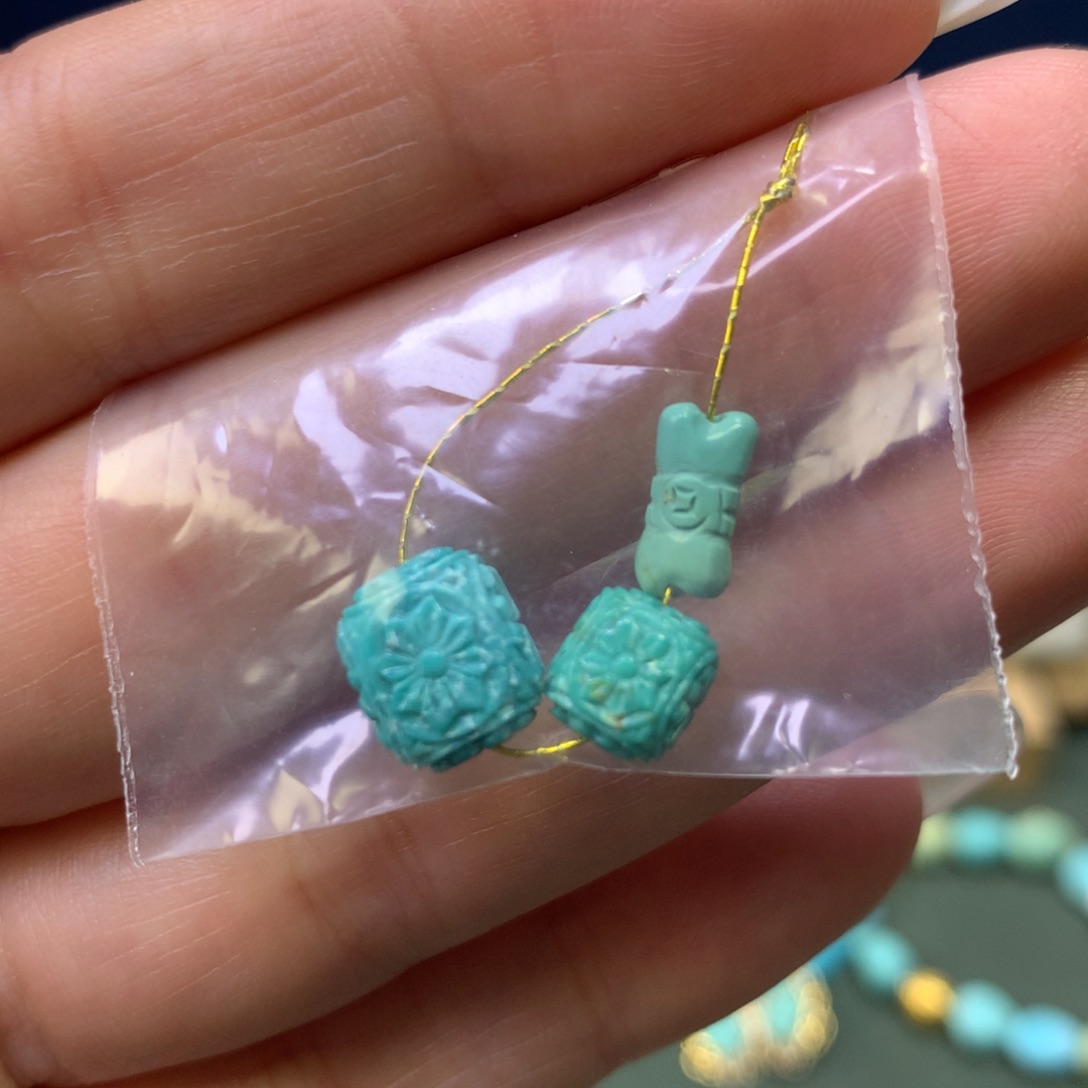 绿松石配饰定制未镶嵌