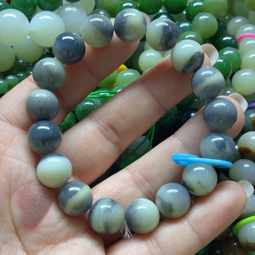 和田玉手链未镶嵌