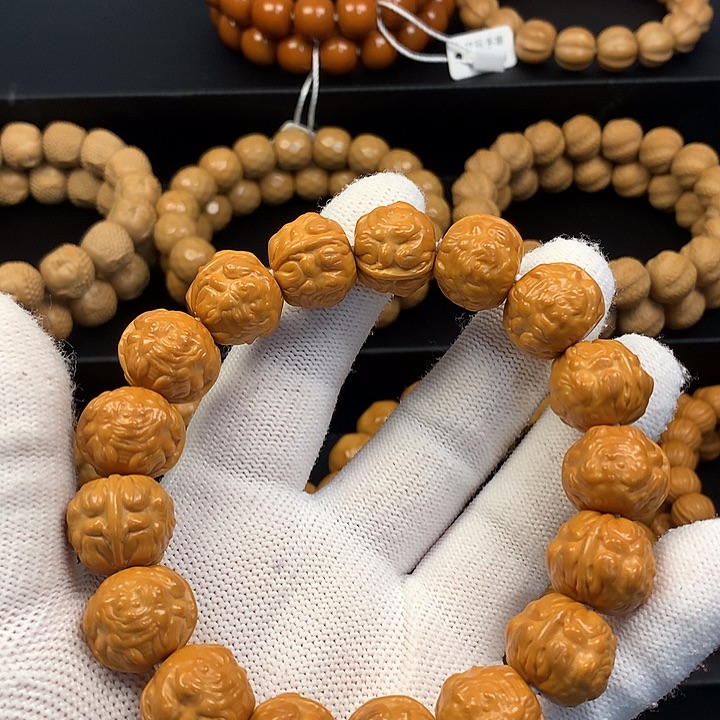 猴头核桃手串猴头