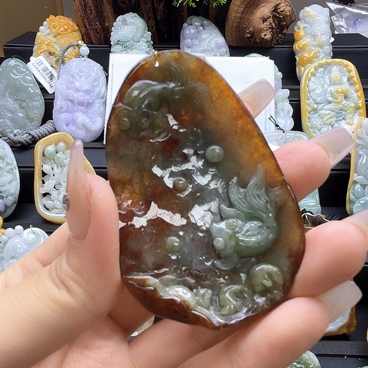 翡翠吊坠(不含链)未镶嵌