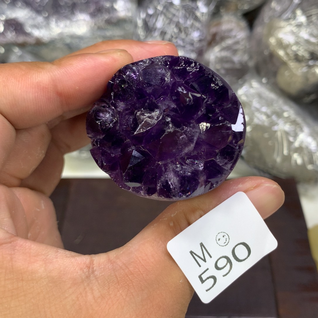 紫晶摆件未镶嵌水晶