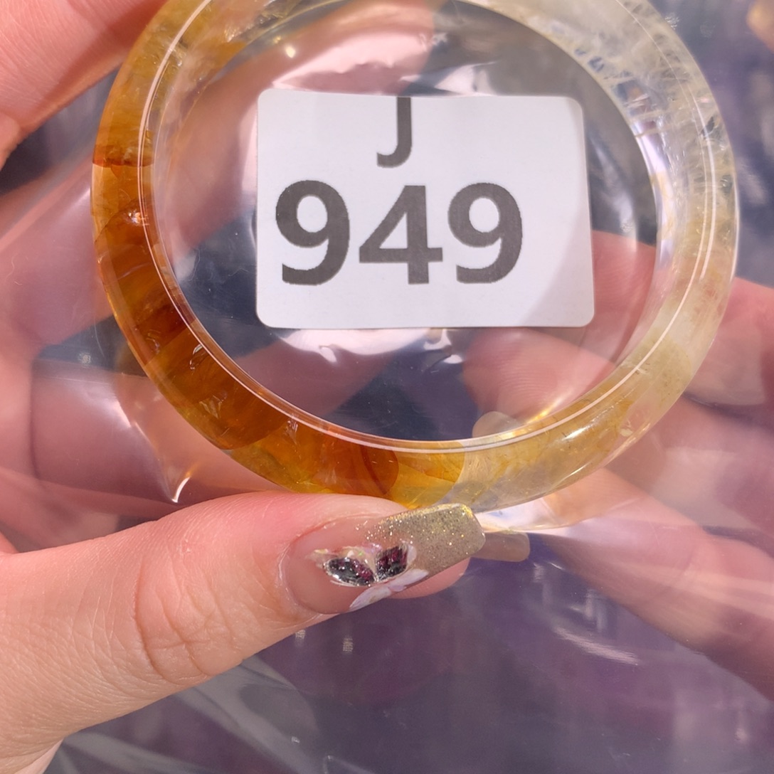 水晶手镯未镶嵌手镯949-58