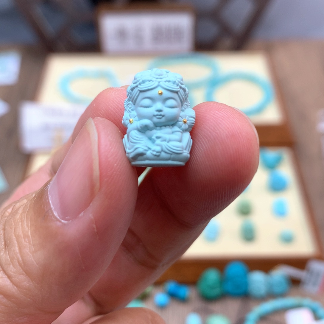 绿松石未镶嵌13配饰