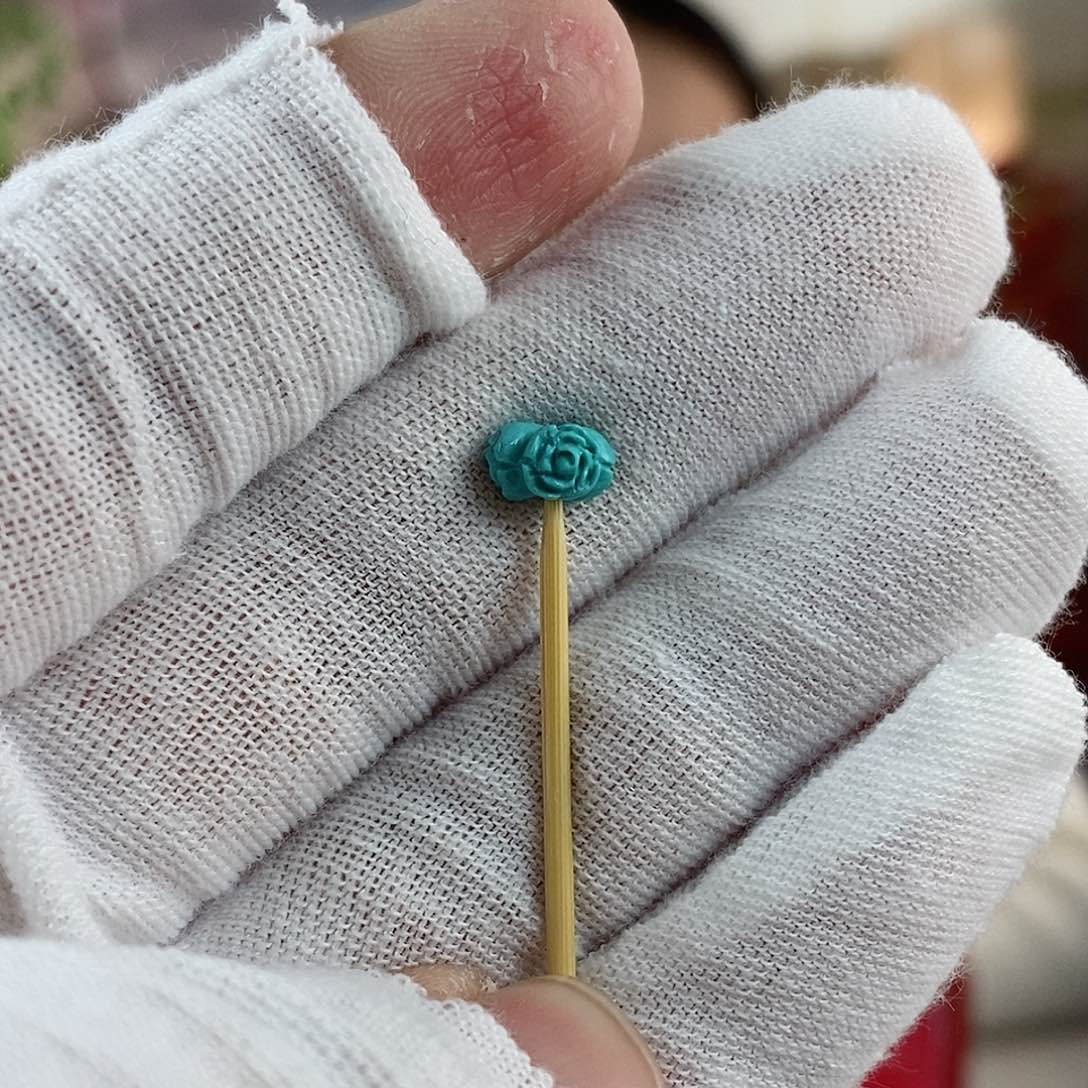 绿松石珠宝奇石未镶嵌