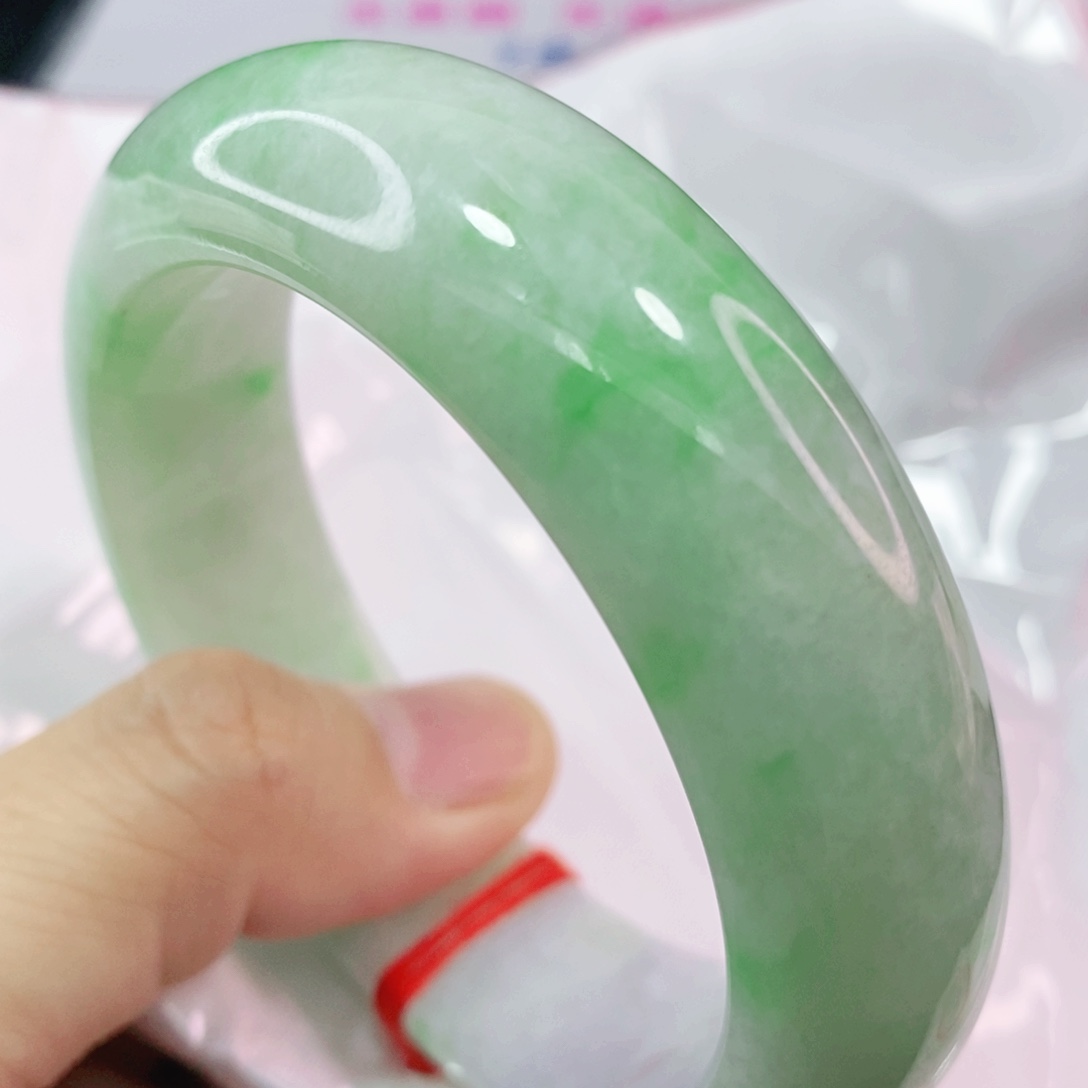 未镶嵌手镯翡翠59.5圈口轮胎高品质高质量