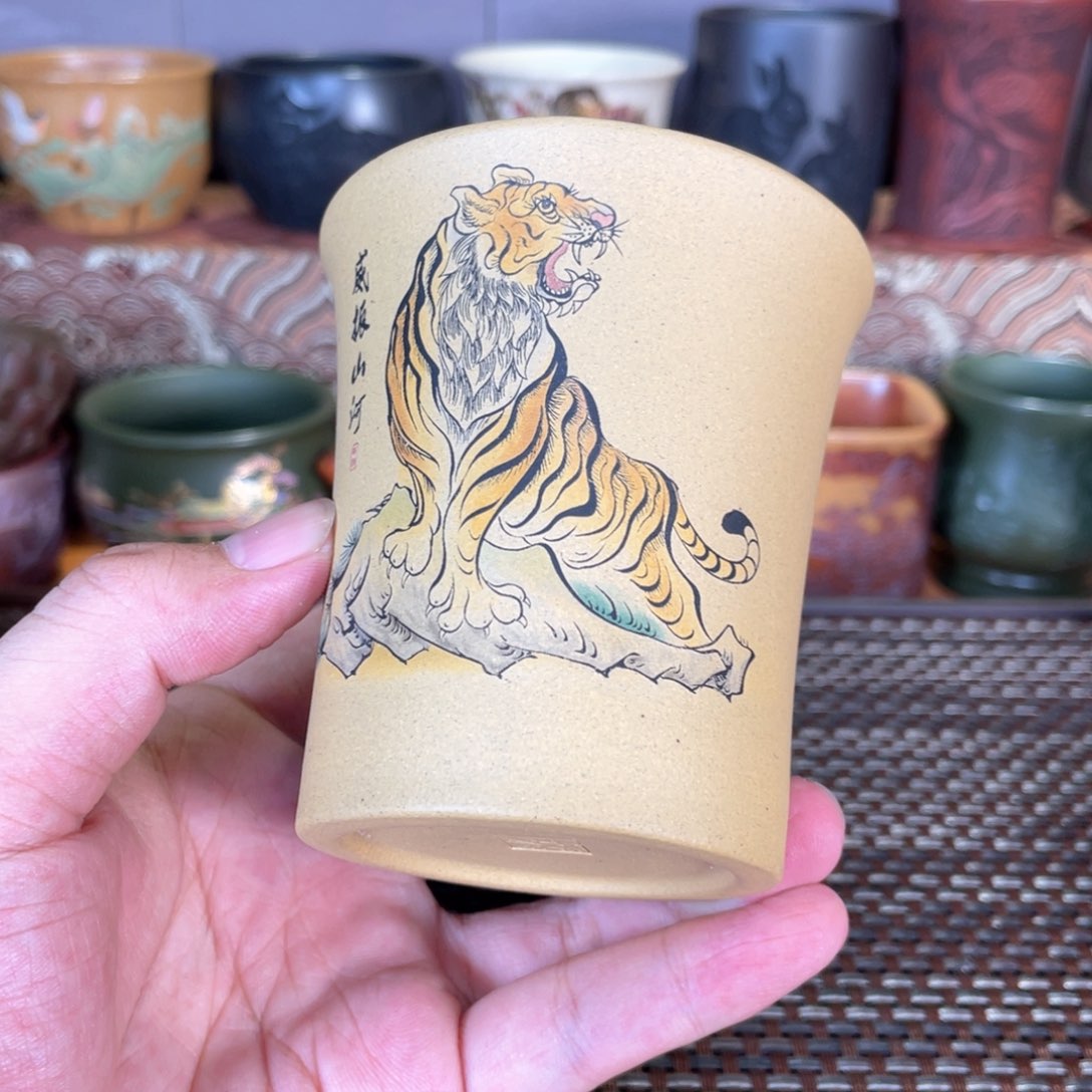 原矿紫砂主人大杯