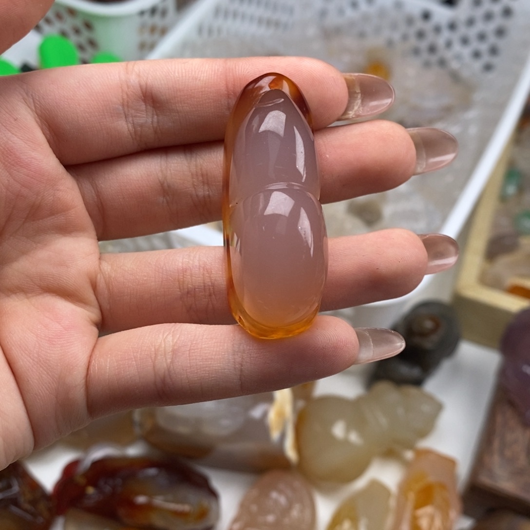 玛瑙/玉髓未镶嵌颈饰