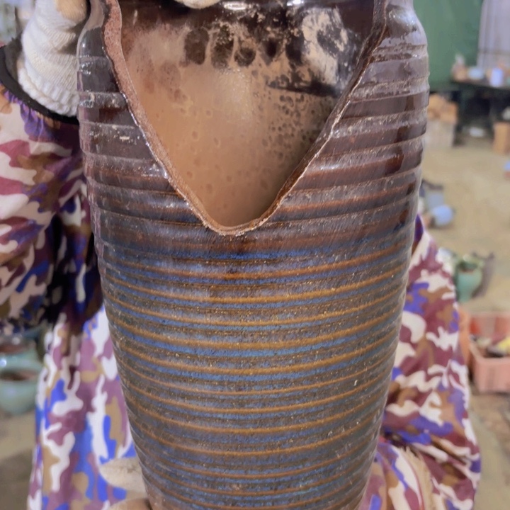 花盆 透气 紫砂 口径 19高度27