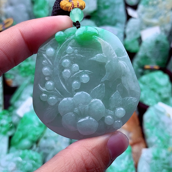 翡翠吊坠(不含链)未镶嵌