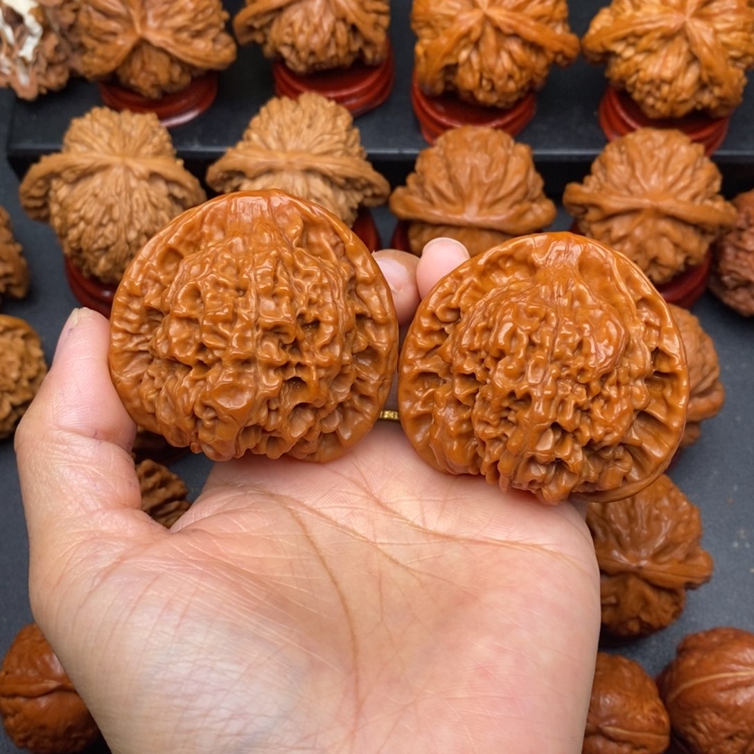 把件文玩核桃51官帽