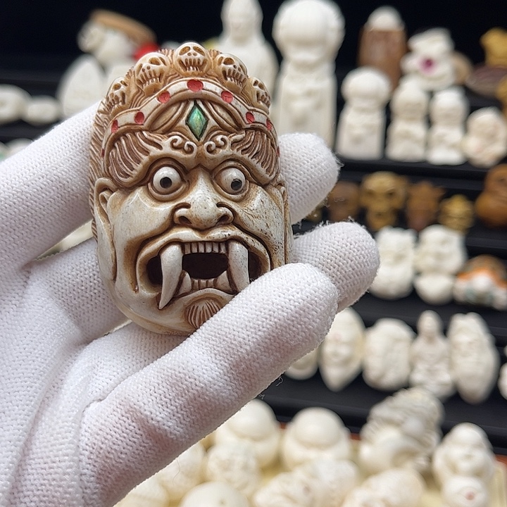 梦***ڰ鹿骨手串/手链大黑天