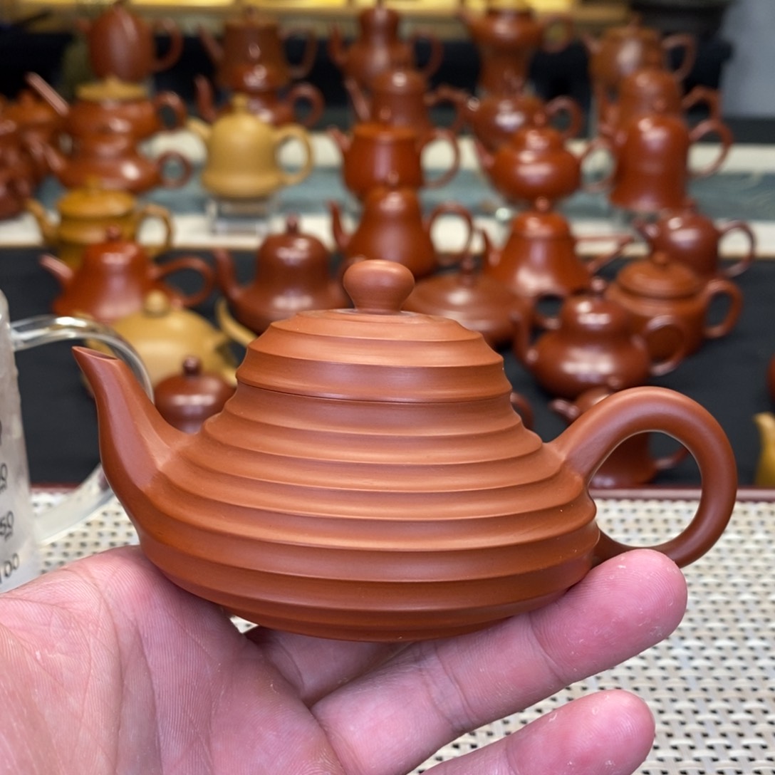 紫砂茶壶城潮州手拉壶