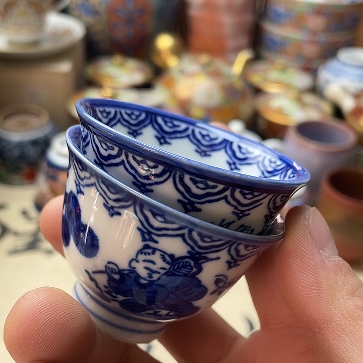 瓷片015 一人直播，看品直播间说序号