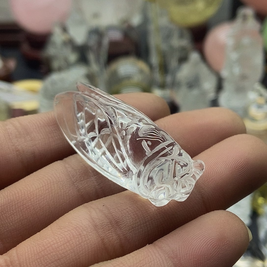 水晶挂件未镶嵌吊坠