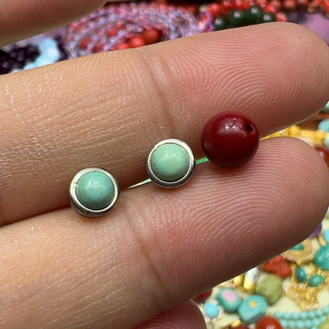 南红玛瑙颈饰未镶嵌