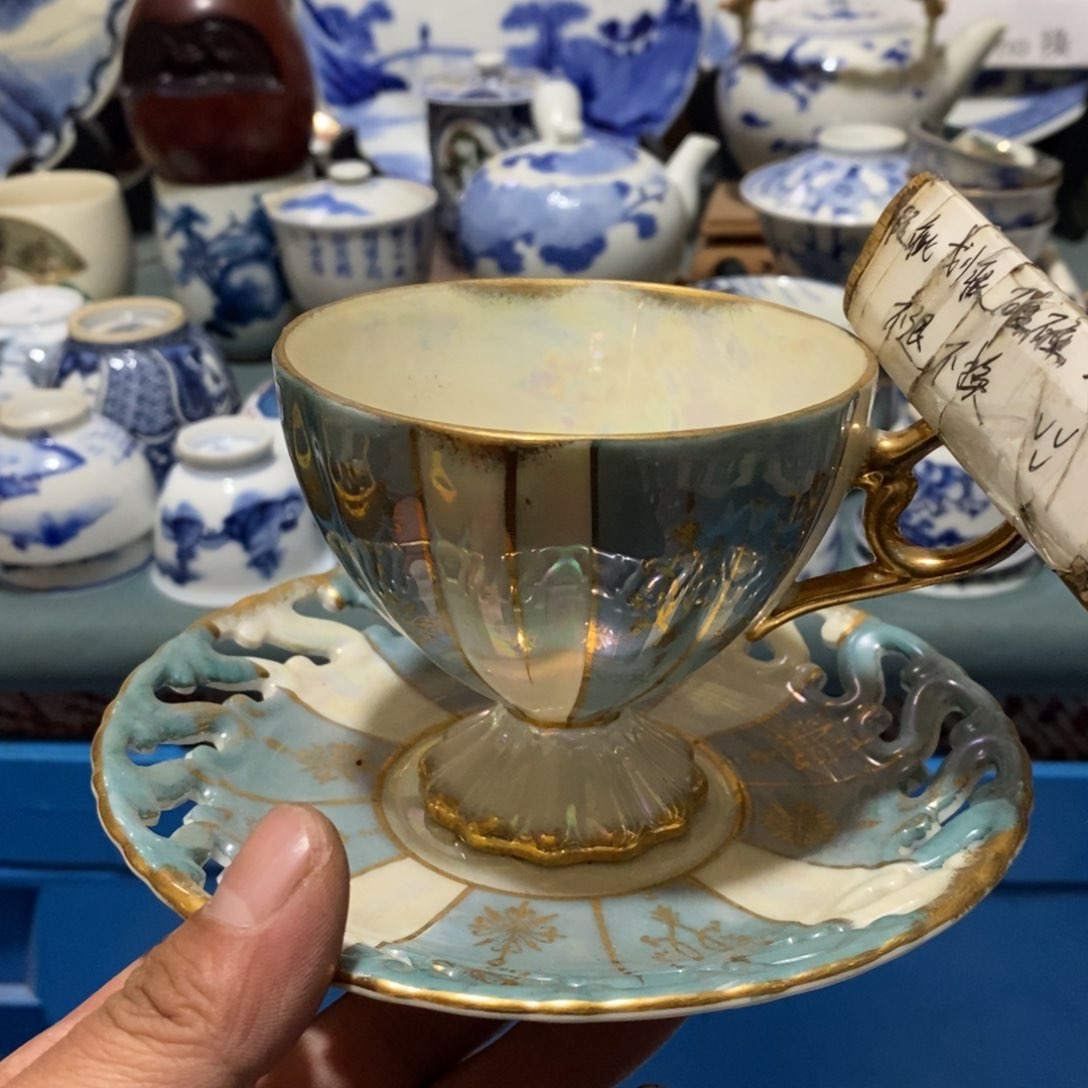 瓷片舶来瓷器满28包邮当日凑单