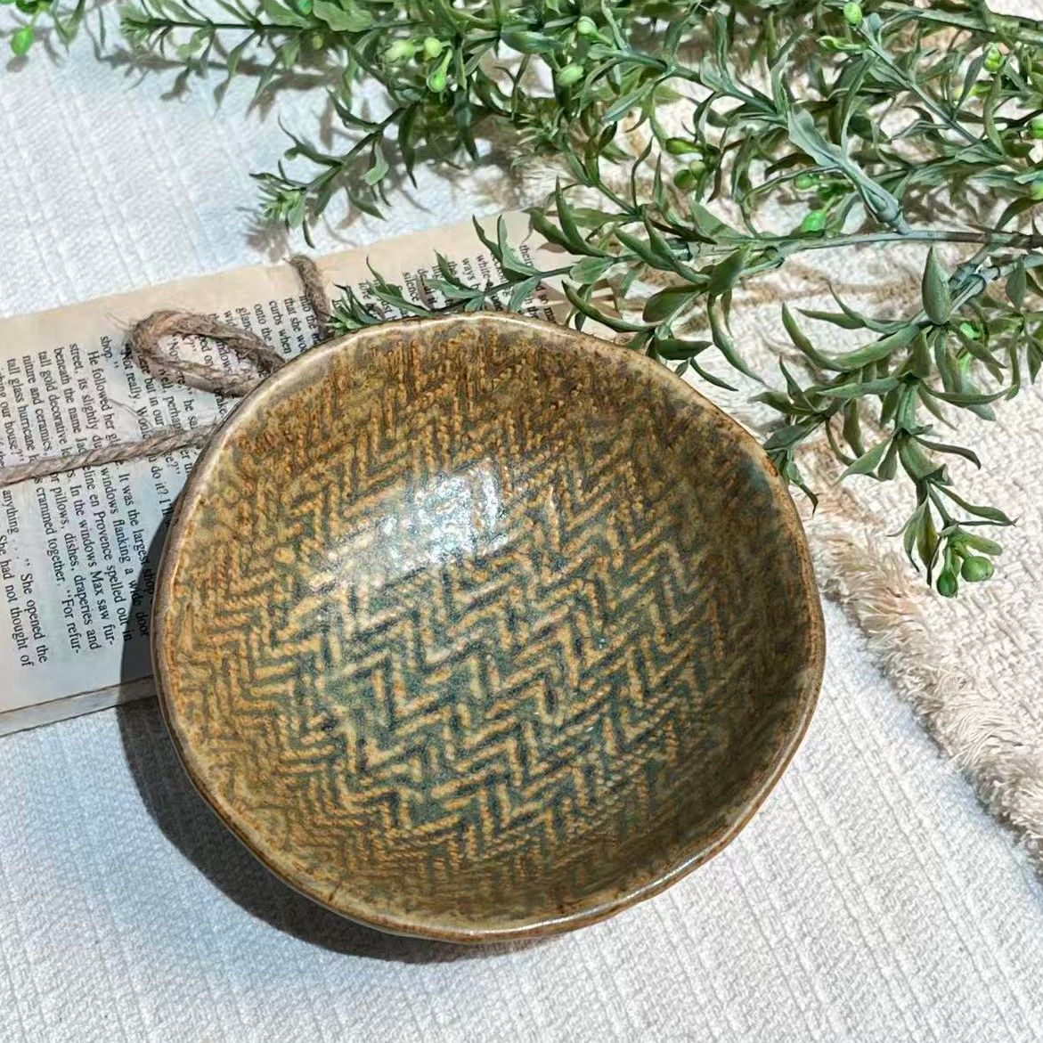 布纹小碗13cm*5cmW117