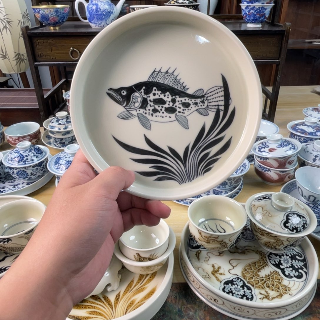 景德镇手工手绘茶具