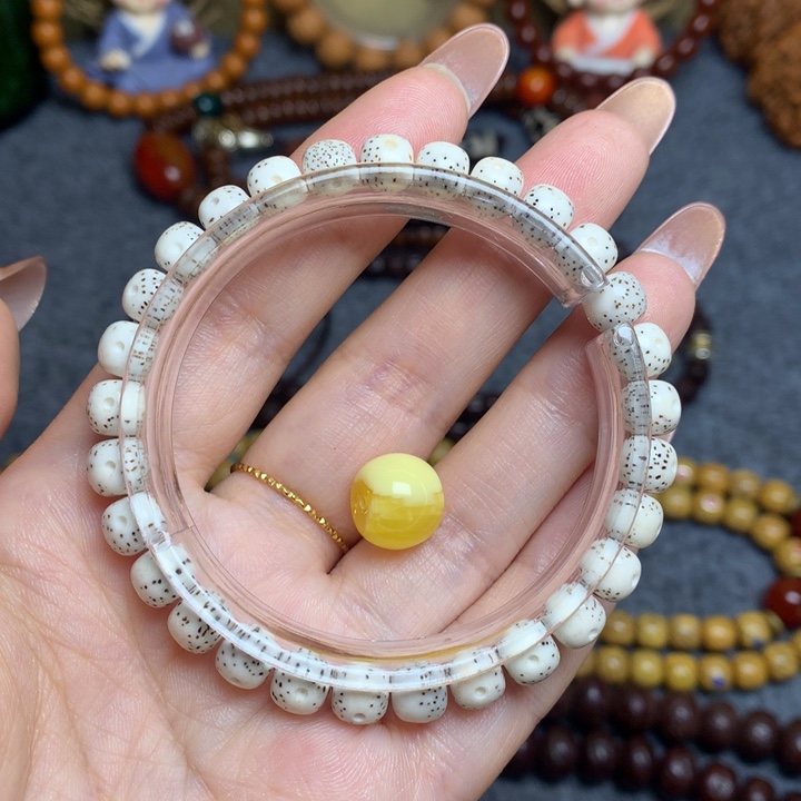 星月菩提吊坠菩提