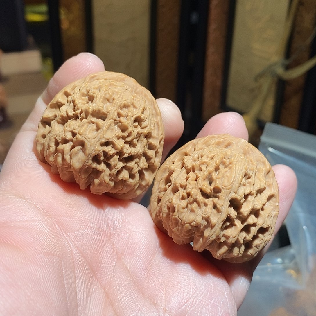 文玩核桃把件42南疆石