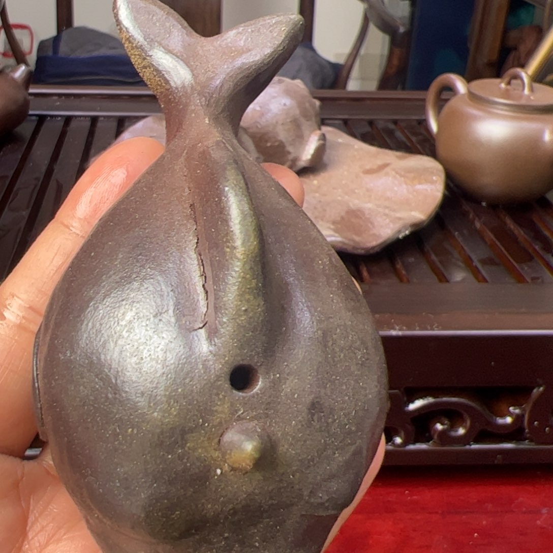 贵台龙窑柴烧茶壶A85